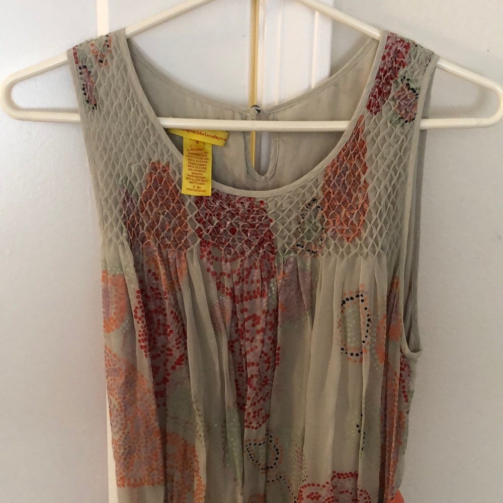 Catherine Malandrino silk mini dress